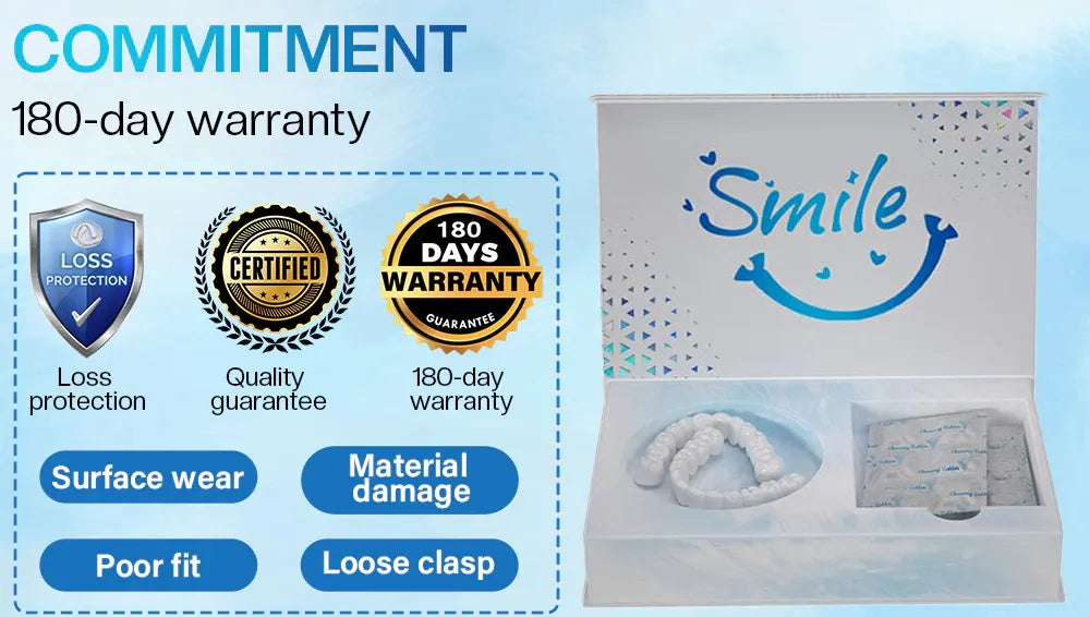 Official Store | Moldable Dentures🧑🏽⚕️Obtain American Dental Association (ADA) Certification ✅