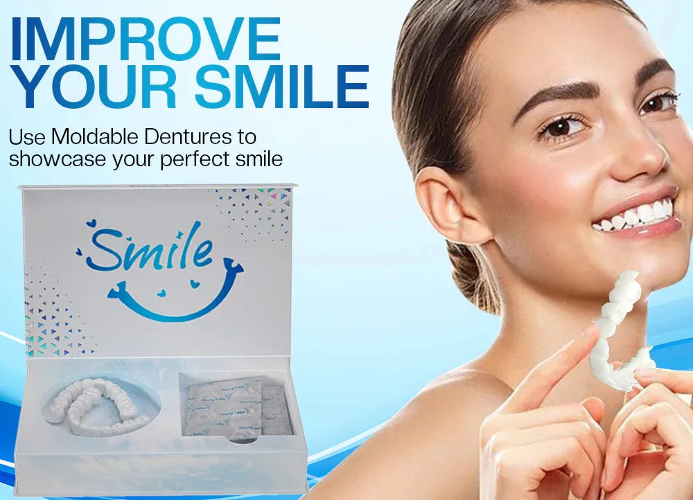 Official Store | Moldable Dentures🧑🏽⚕️Obtain American Dental Association (ADA) Certification ✅